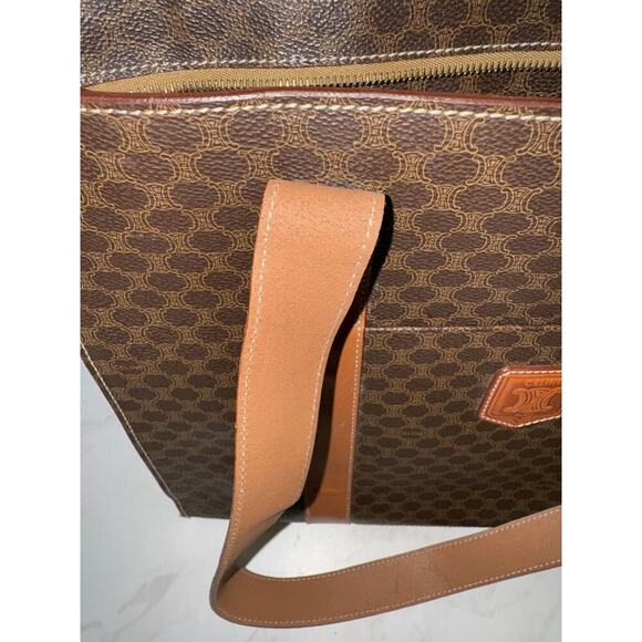 Celine Vintage Macadam Tote Bag - Excellent Condition - Picture 4 of 11